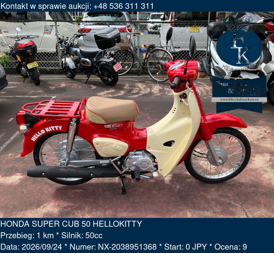 HONDA SUPER CUB 50 HELLOKITTY  - zdjęcie 2