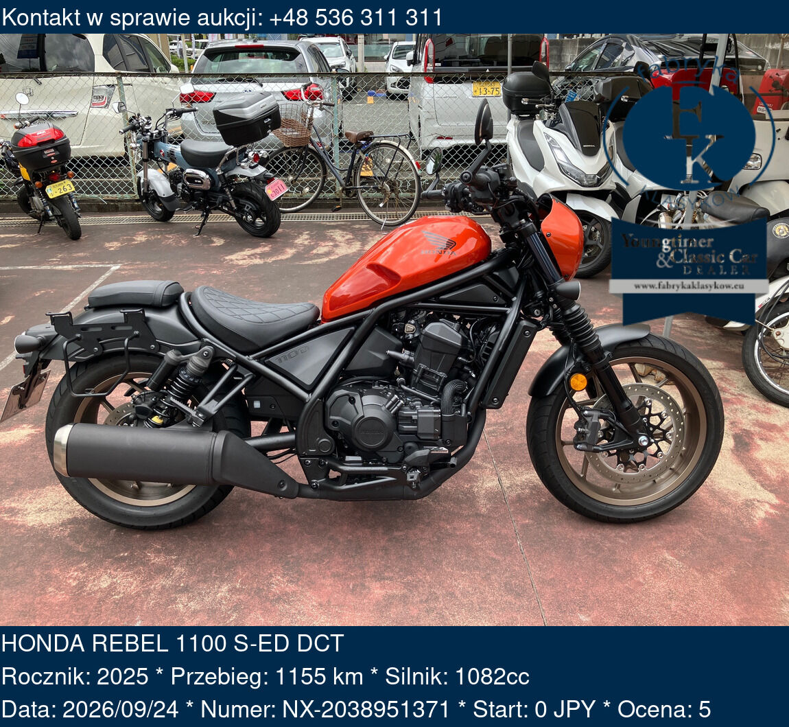 HONDA REBEL 1100 S-ED DCT 2025 - zdjęcie 2