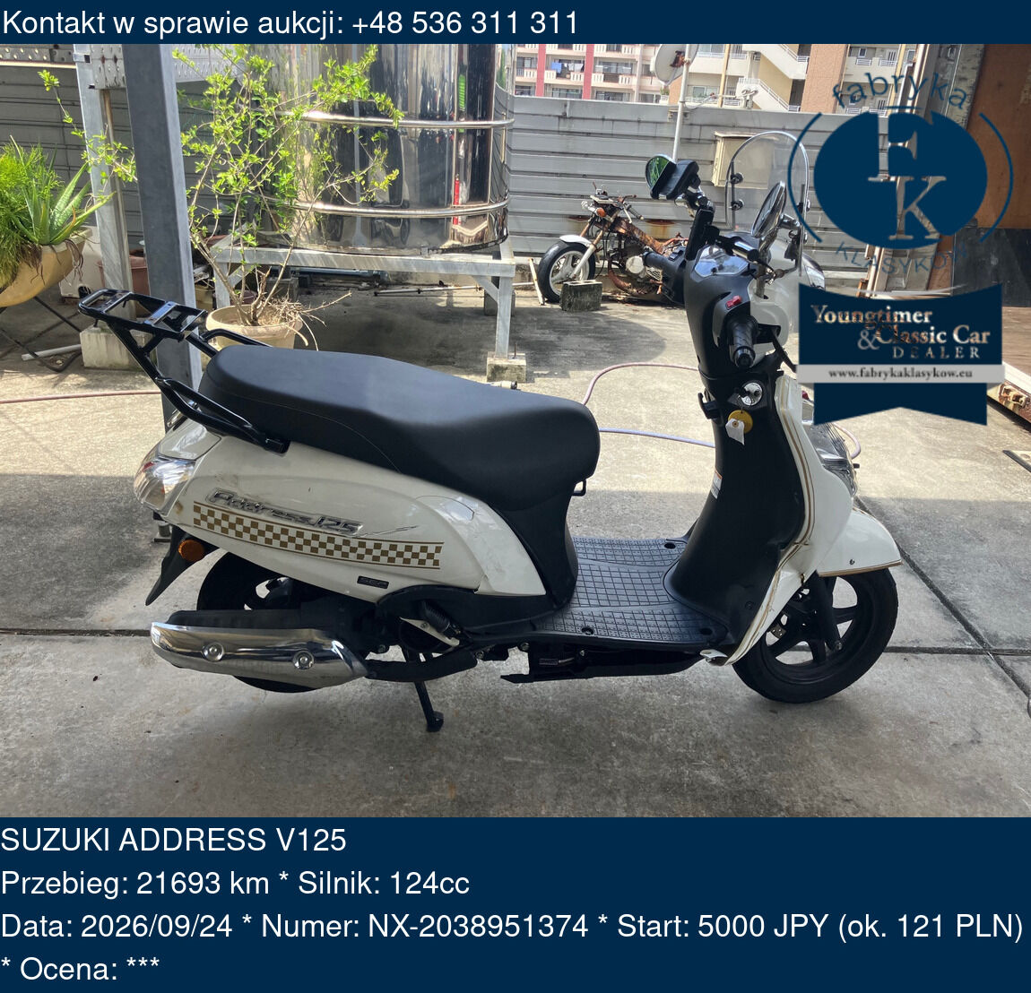 SUZUKI ADDRESS V125  - zdjęcie 2