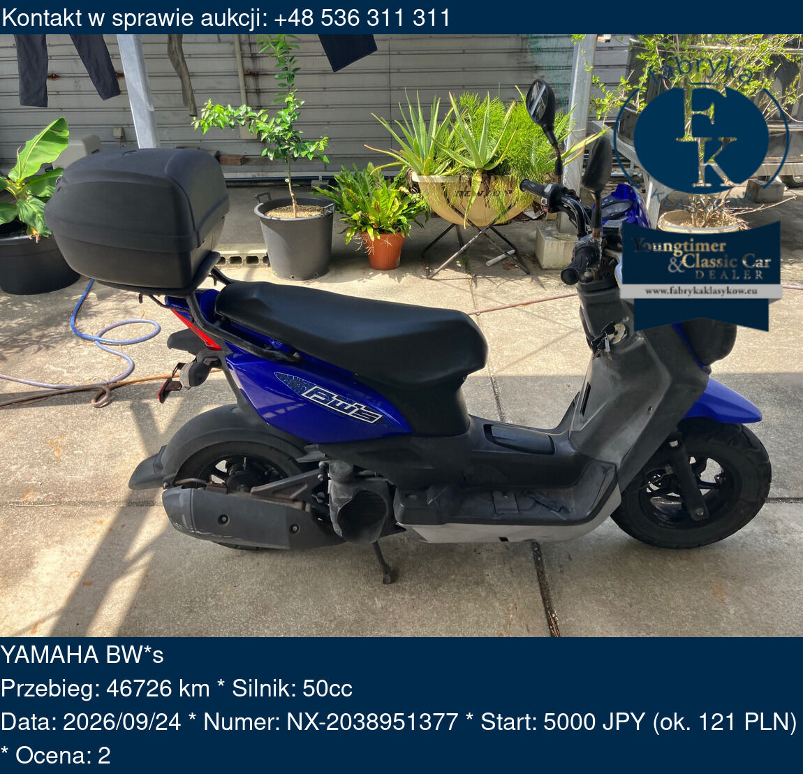 YAMAHA BW*s  - zdjęcie 2