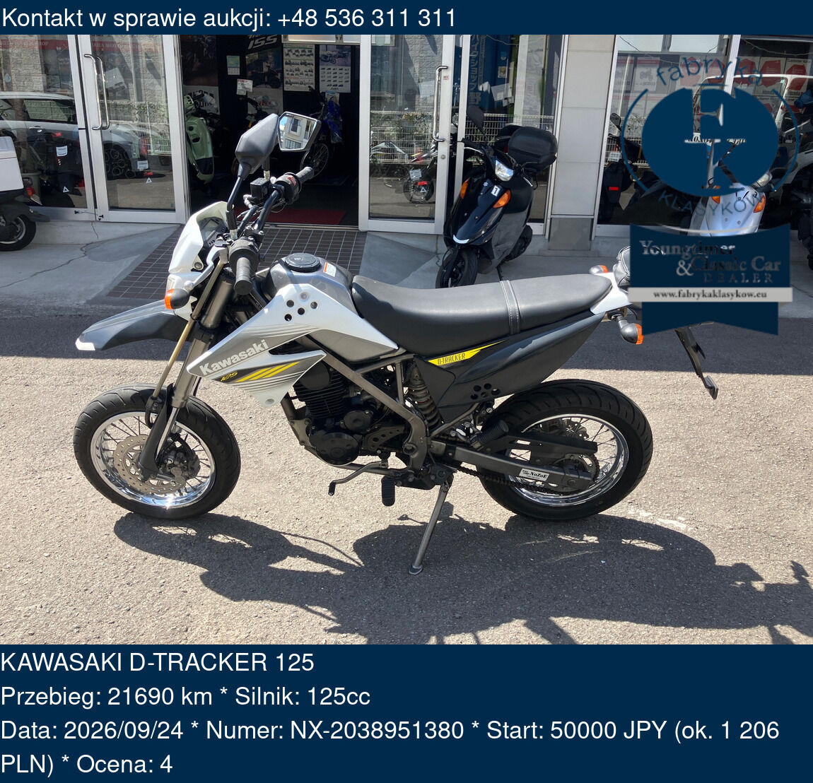 KAWASAKI D-TRACKER 125  - zdjęcie 2