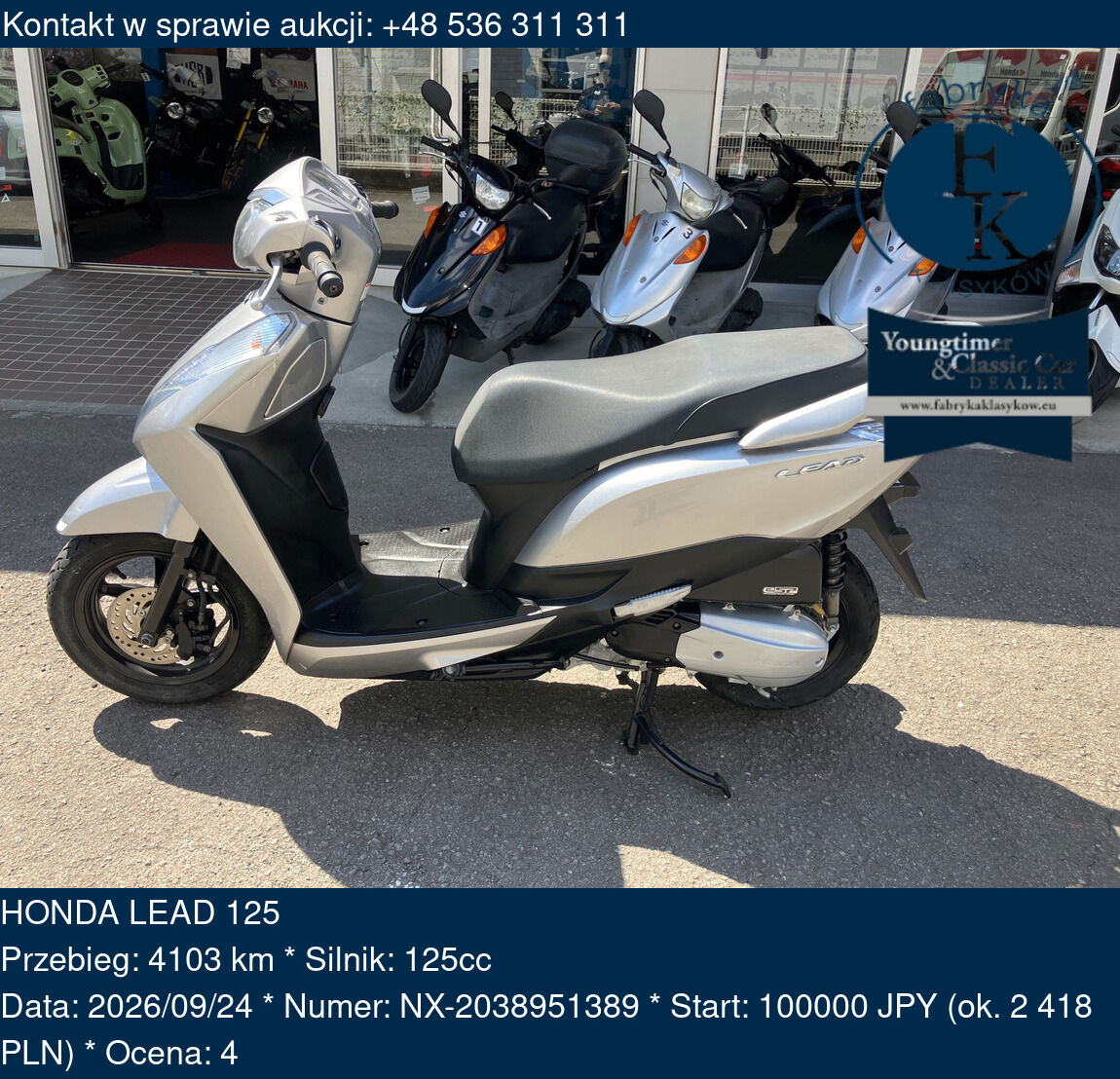HONDA LEAD 125  - zdjęcie 2