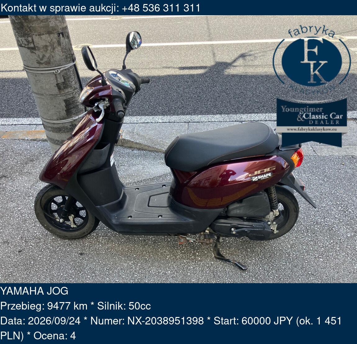 YAMAHA JOG  - zdjęcie 2