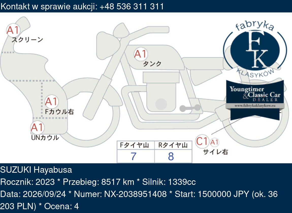 SUZUKI Hayabusa 2023 - zdjęcie 2