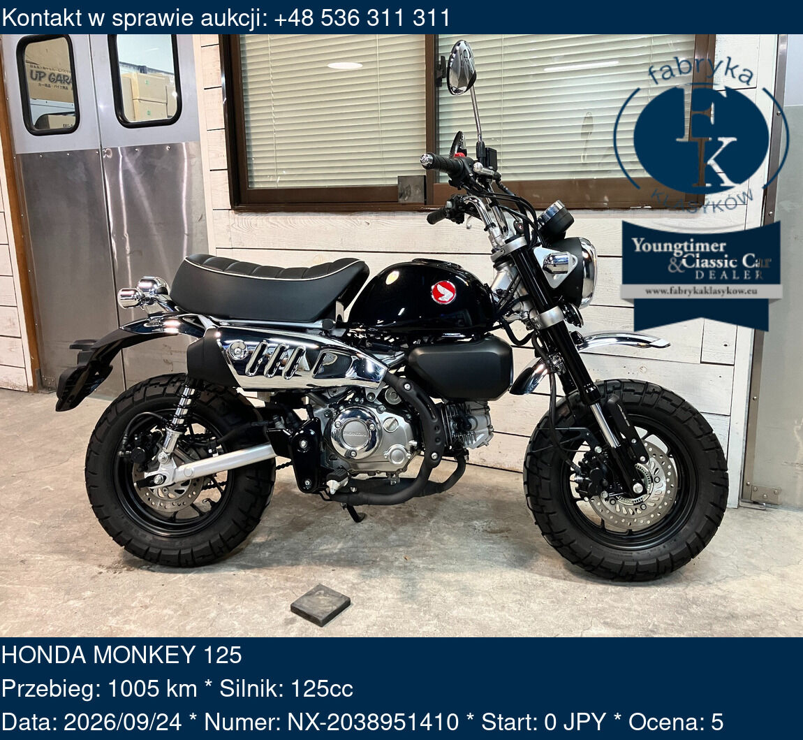 HONDA MONKEY 125  - zdjęcie 2