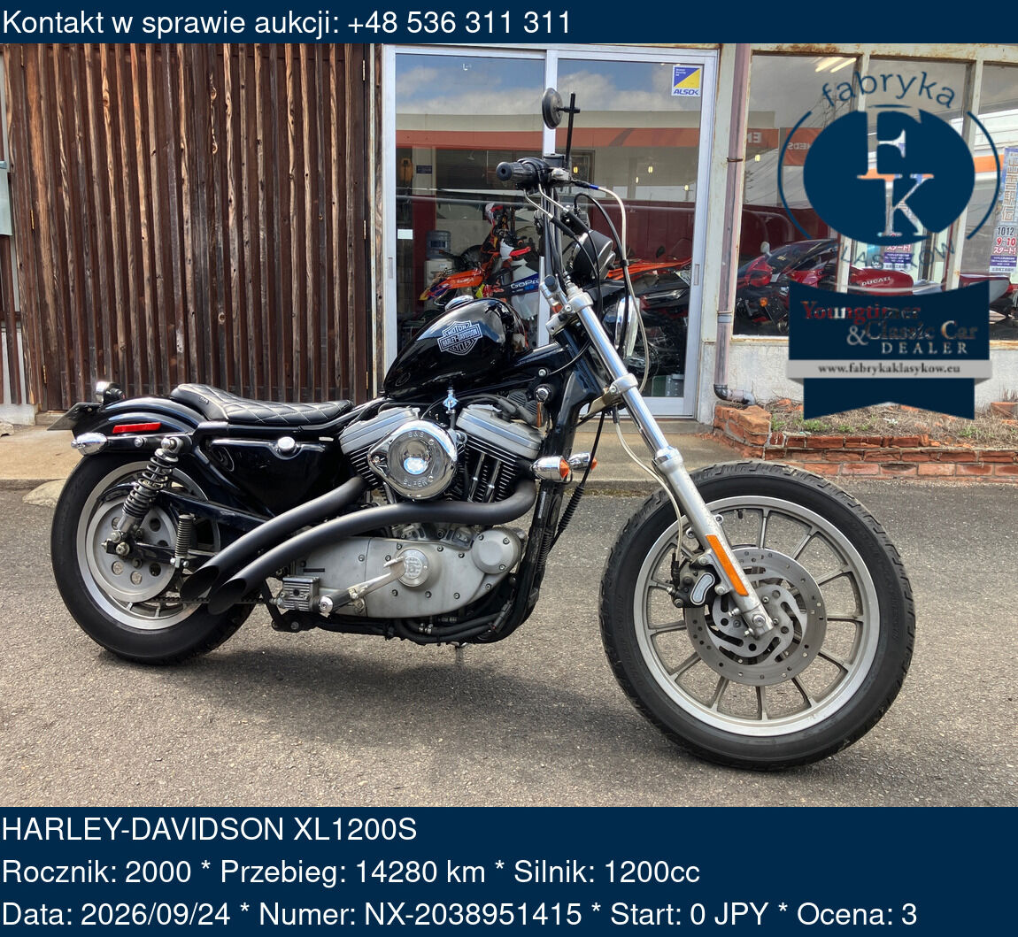 HARLEY-DAVIDSON XL1200S 2000 - zdjęcie 2