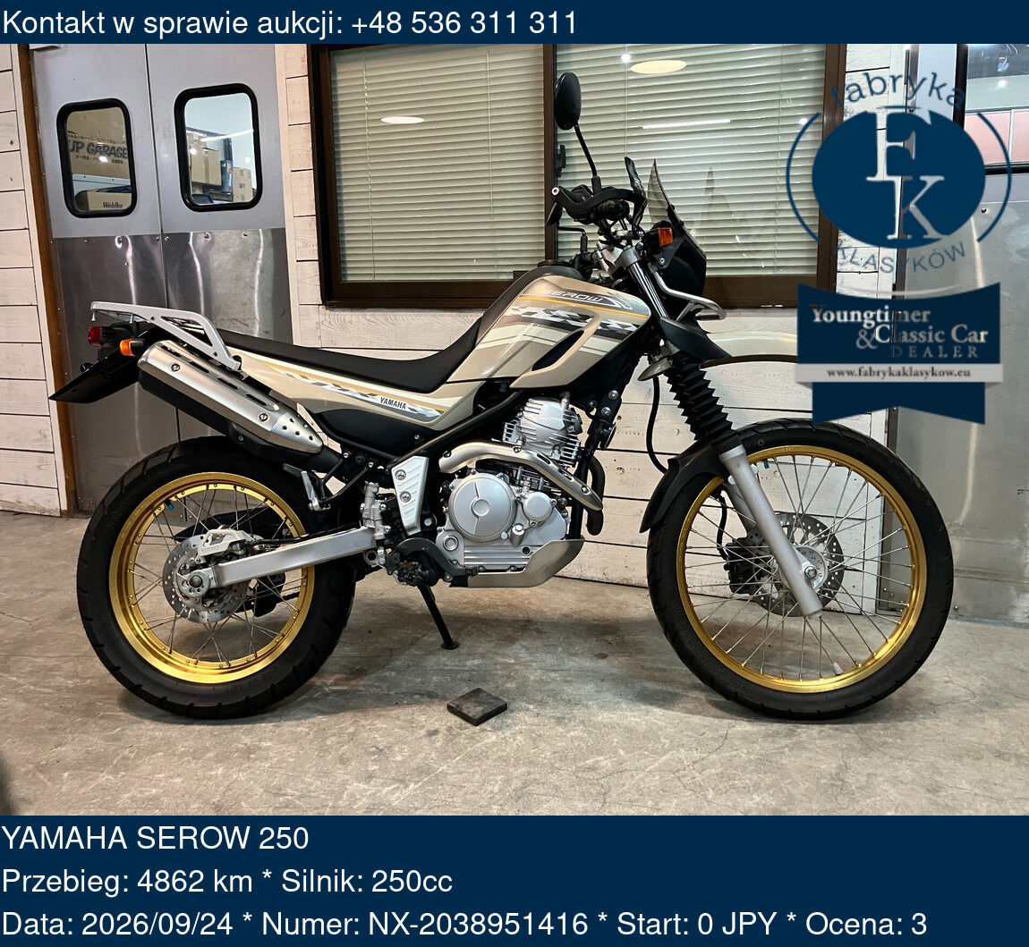 YAMAHA SEROW 250 - zdjęcie 2