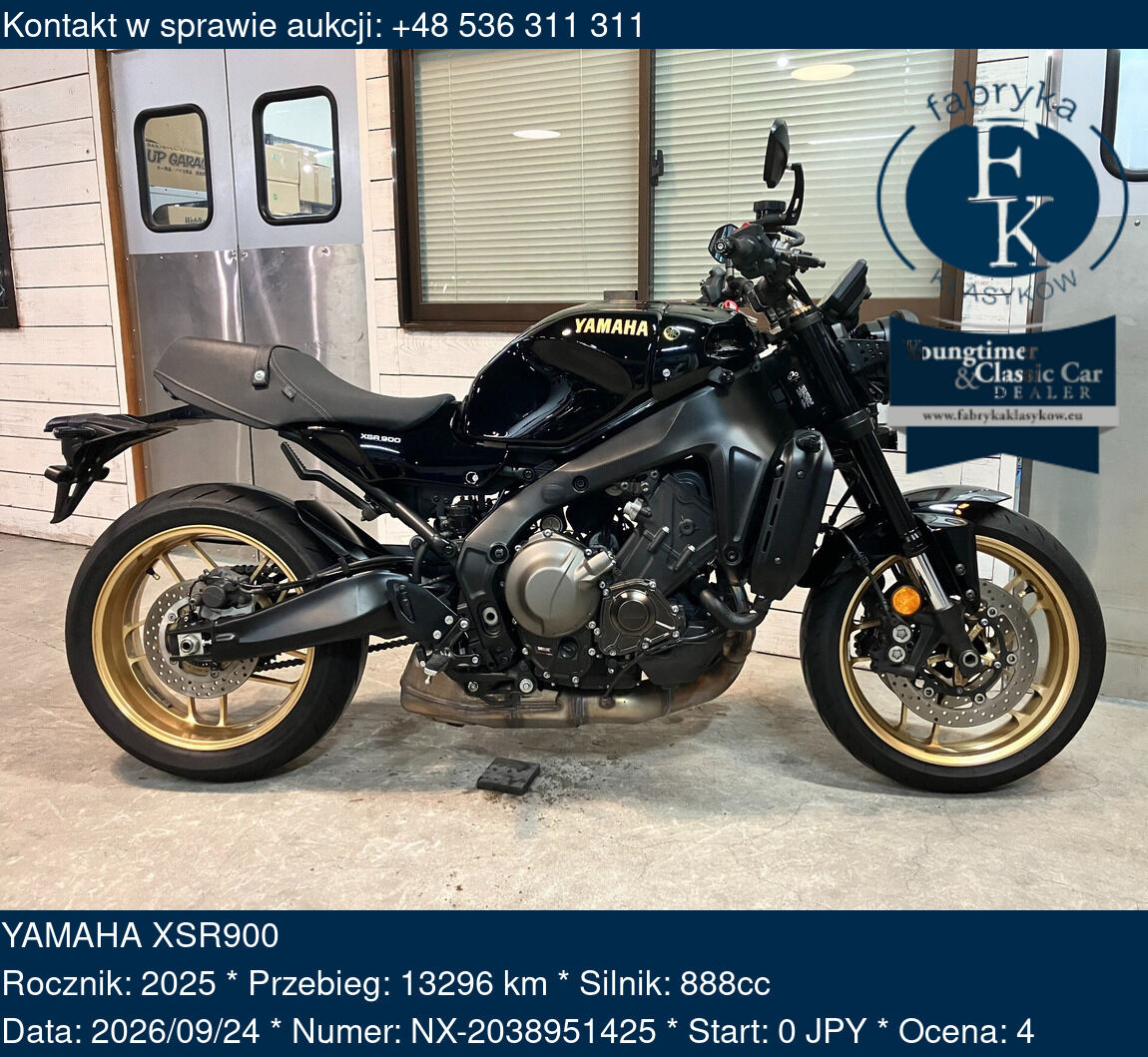 YAMAHA XSR900 2025 - zdjęcie 2