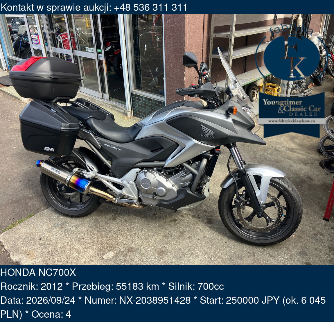 HONDA NC700X 2012 - zdjęcie 2