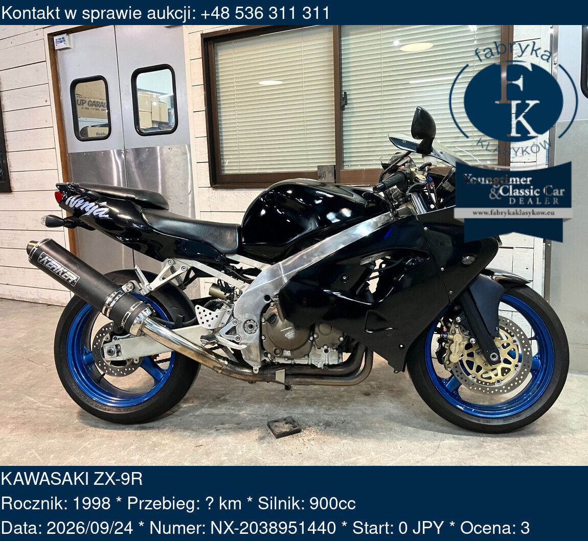 KAWASAKI ZX-9R 1998 - zdjęcie 2