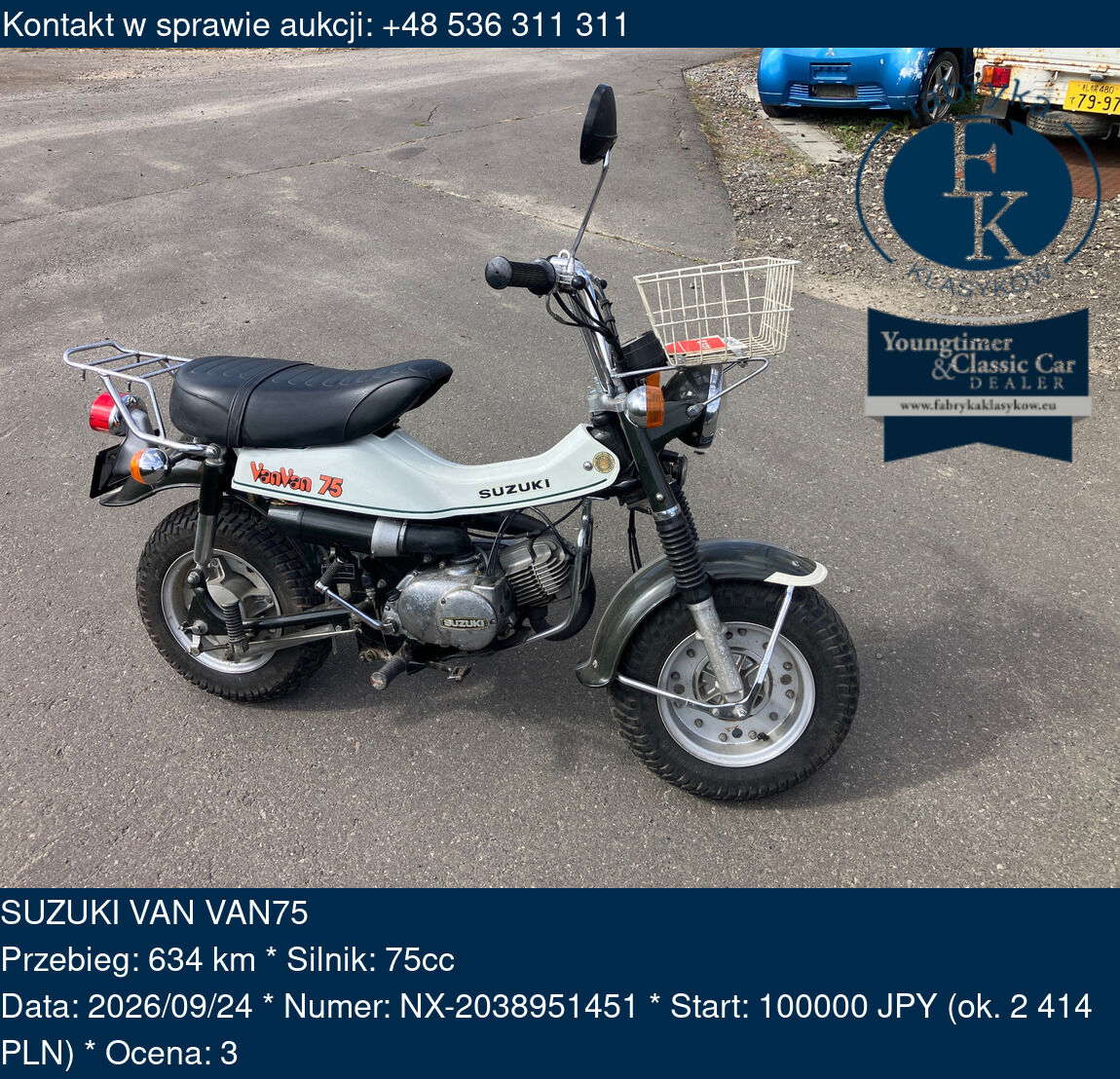 SUZUKI VAN VAN75  - zdjęcie 2