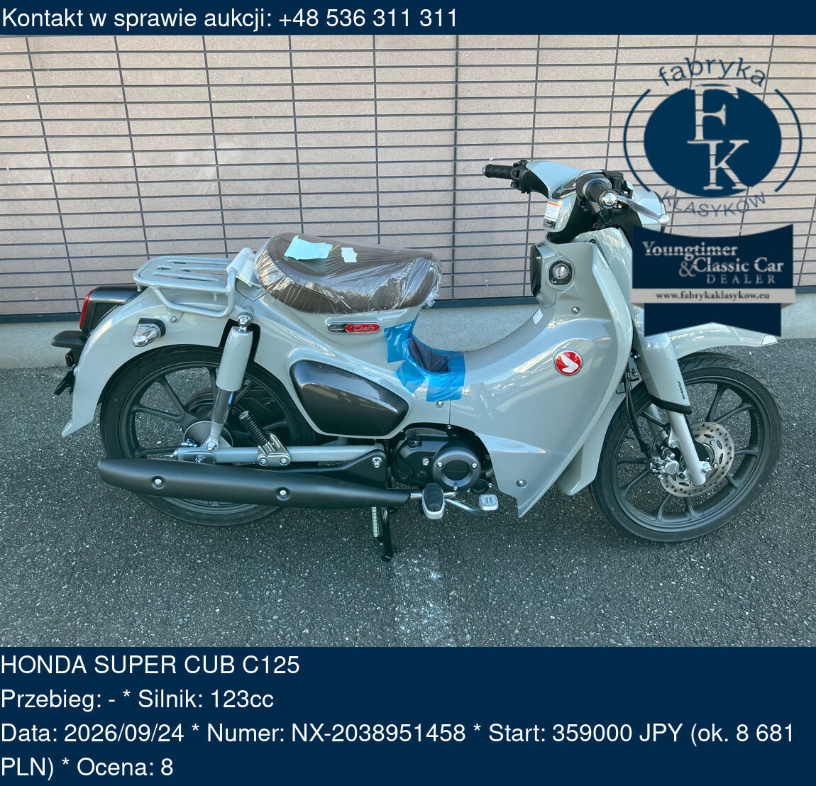 HONDA SUPER CUB C125 - zdjęcie 2