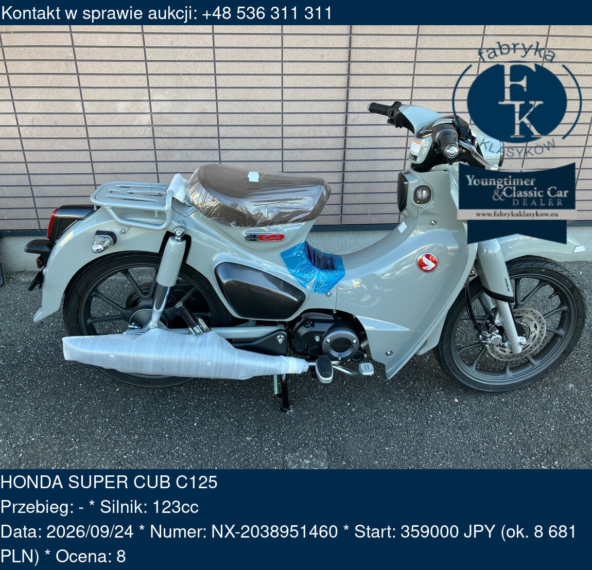 HONDA SUPER CUB C125  - zdjęcie 2