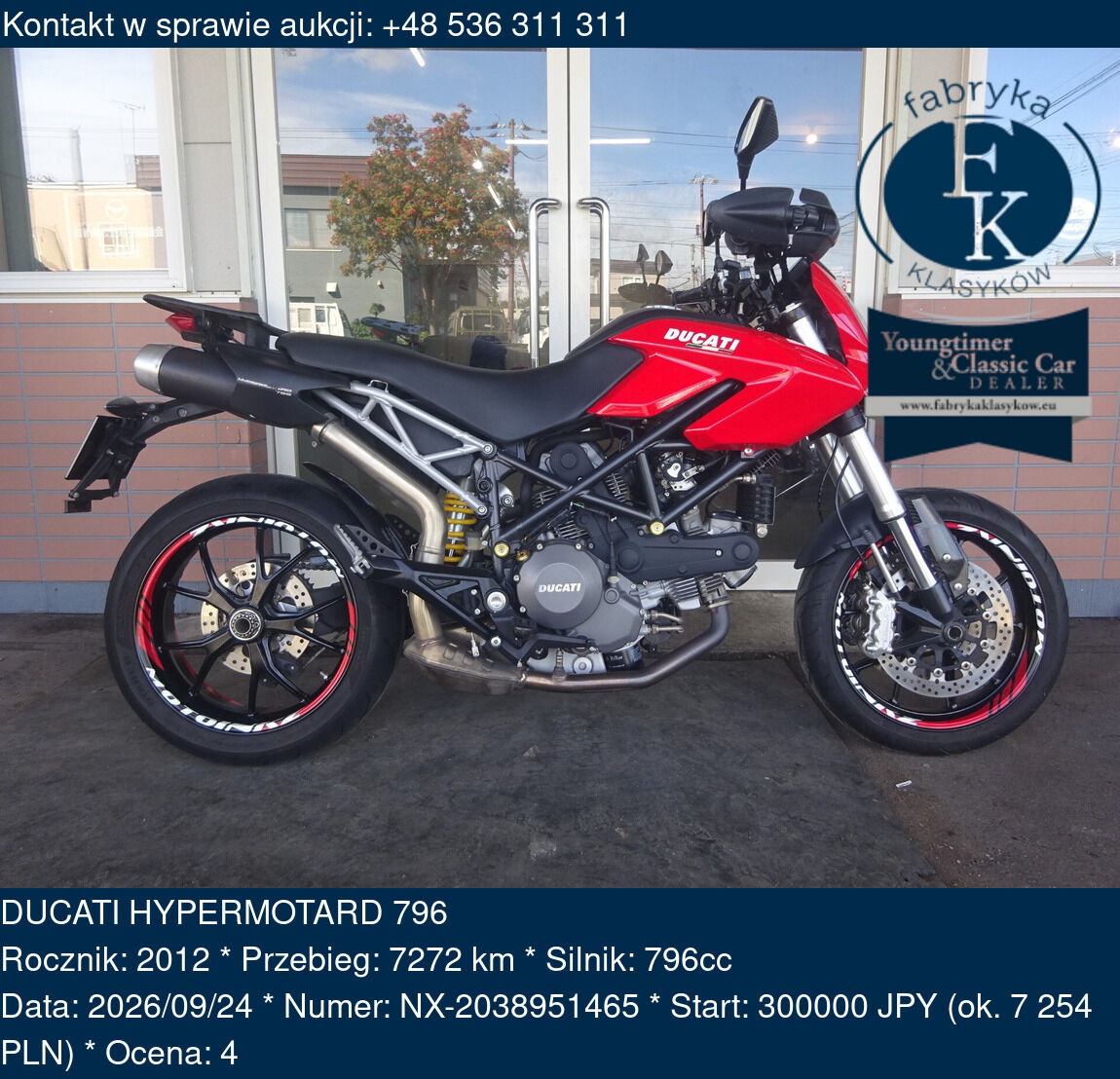 DUCATI HYPERMOTARD 796 2012 - zdjęcie 2