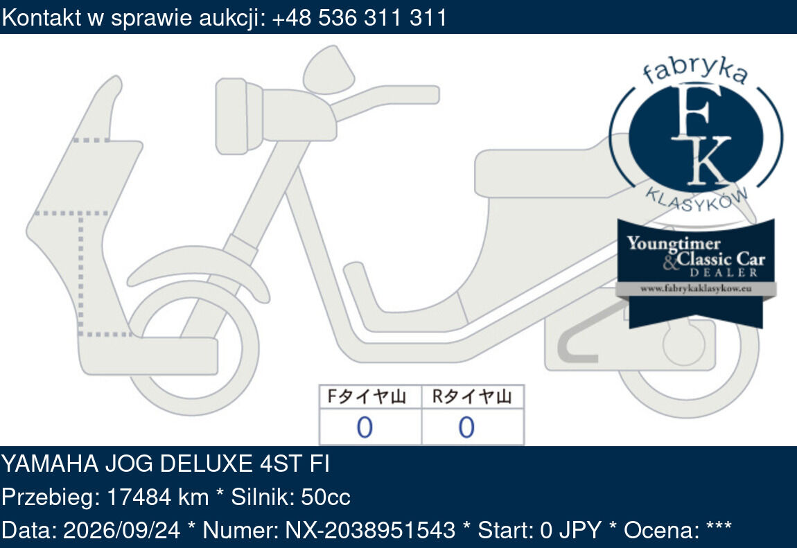 YAMAHA JOG DELUXE 4ST FI  - zdjęcie 2