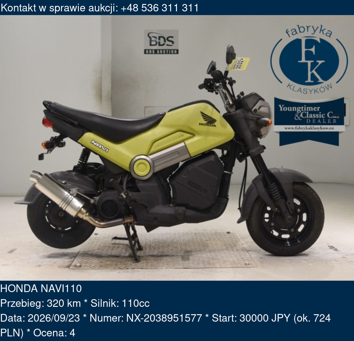 HONDA NAVI110  - zdjęcie 2