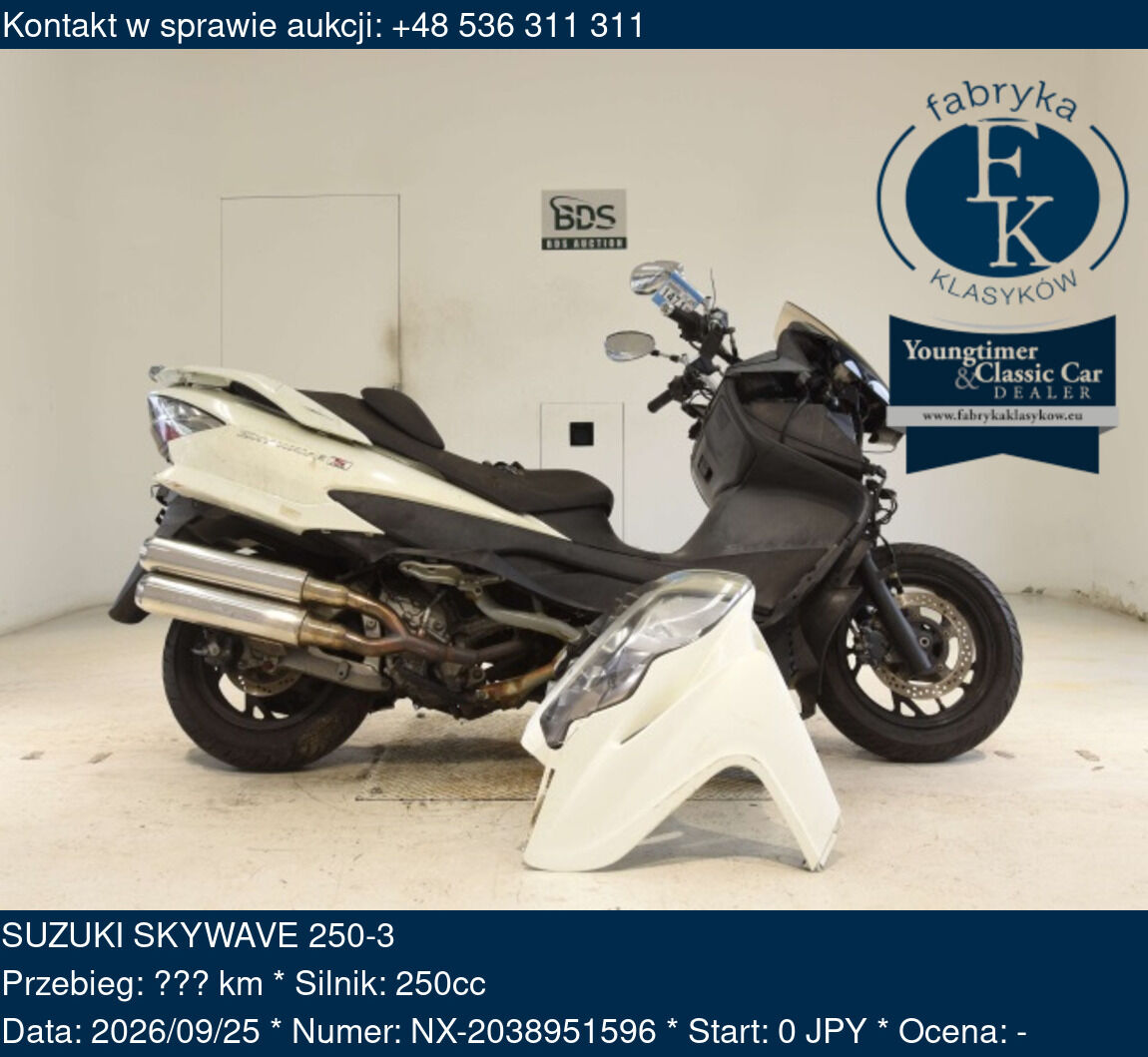SUZUKI SKYWAVE 250-3  - zdjęcie 2