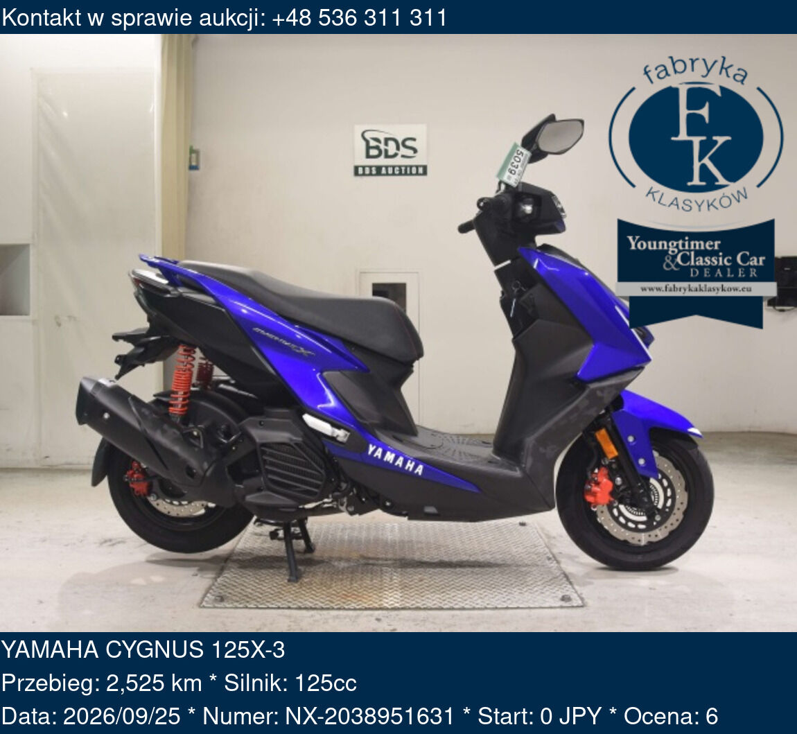 YAMAHA CYGNUS 125X-3  - zdjęcie 2