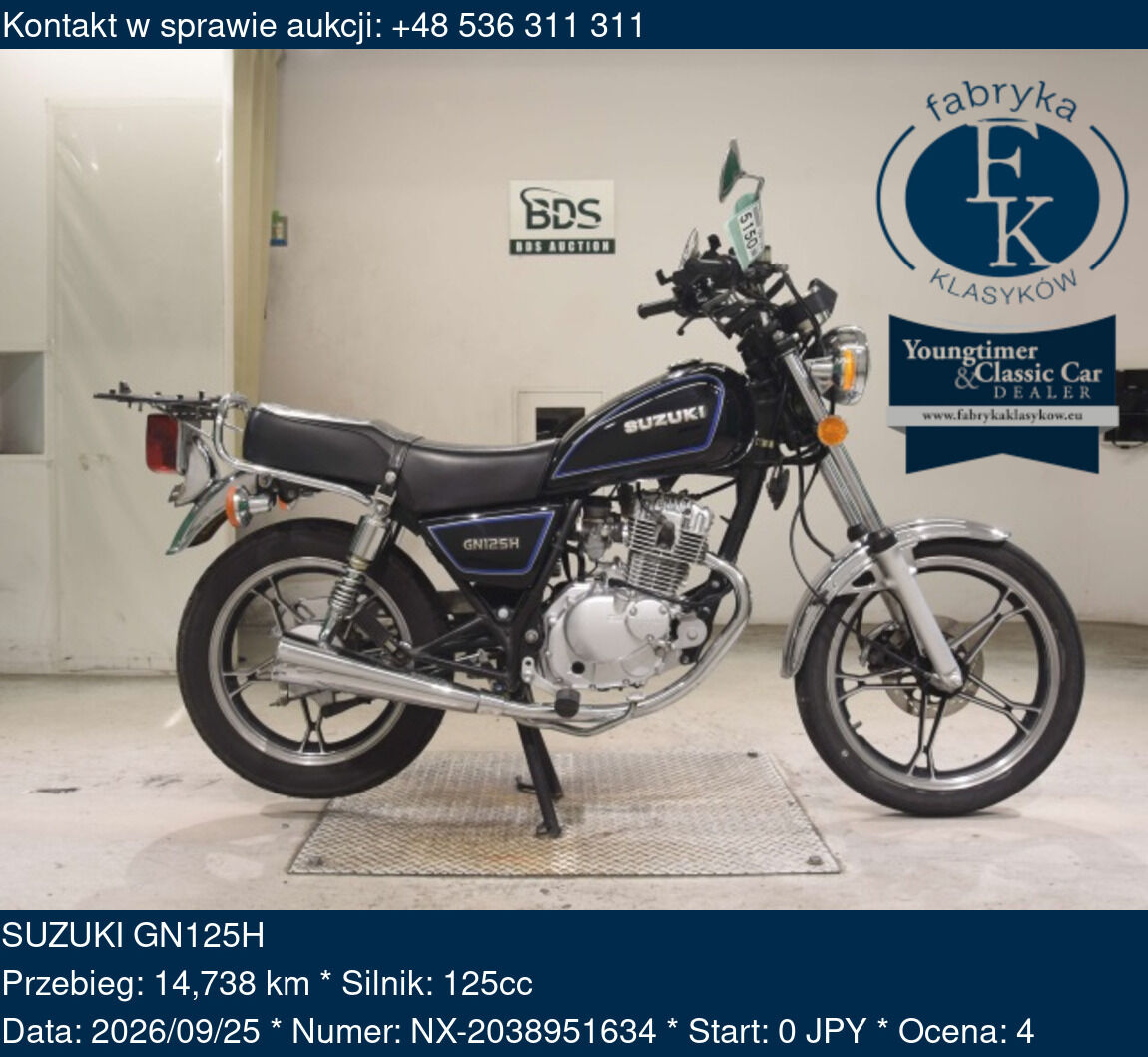 SUZUKI GN125H  - zdjęcie 2