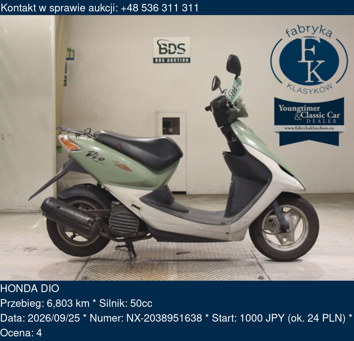 HONDA DIO  - zdjęcie 2