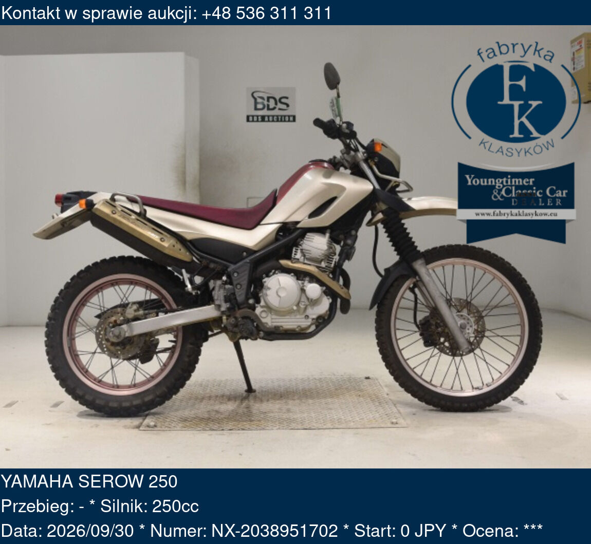 YAMAHA SEROW 250  - zdjęcie 2