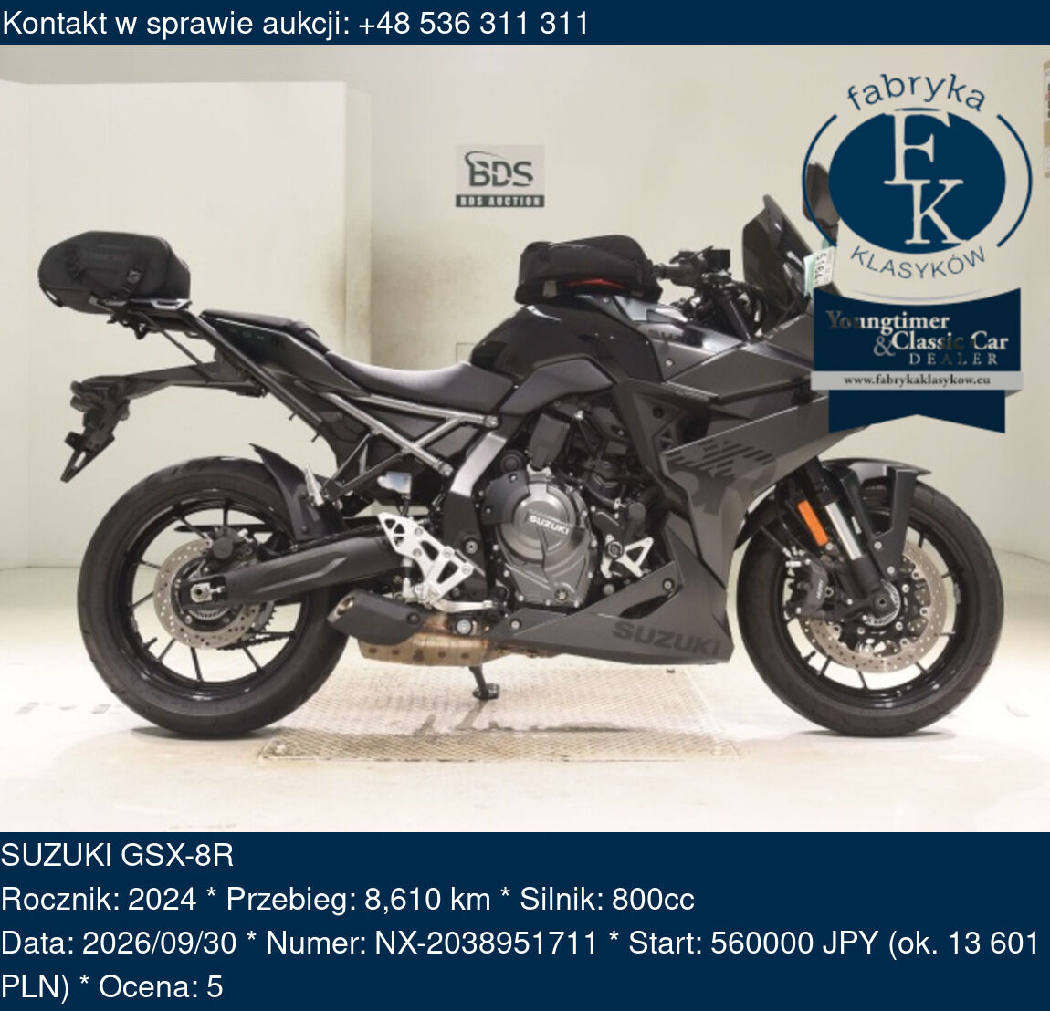 SUZUKI GSX-8R 2024 - zdjęcie 2
