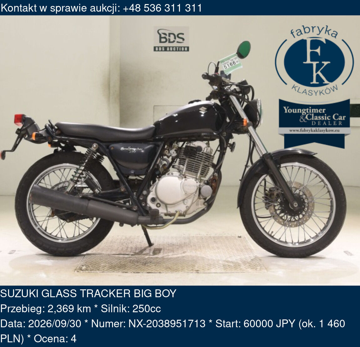 SUZUKI GLASS TRACKER BIG BOY  - zdjęcie 2