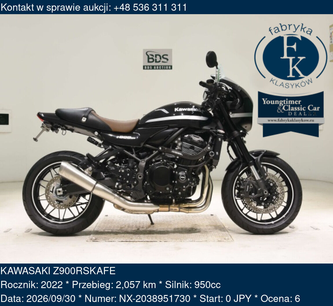 KAWASAKI Z900RSKAFE 2022 - zdjęcie 2