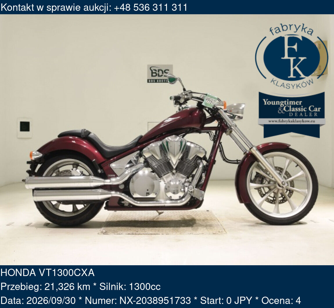 HONDA VT1300CXA  - zdjęcie 2