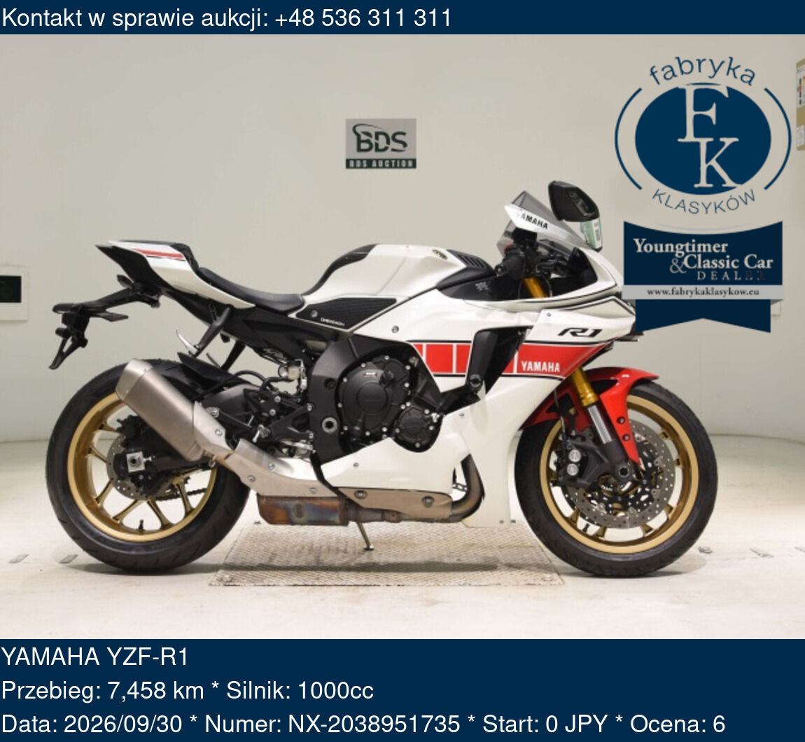 YAMAHA YZF-R1  - zdjęcie 2