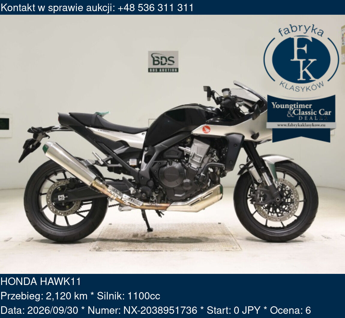 HONDA HAWK11  - zdjęcie 2