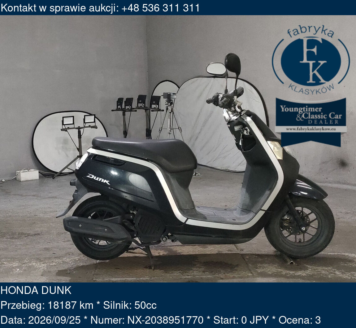 HONDA DUNK - zdjęcie 2
