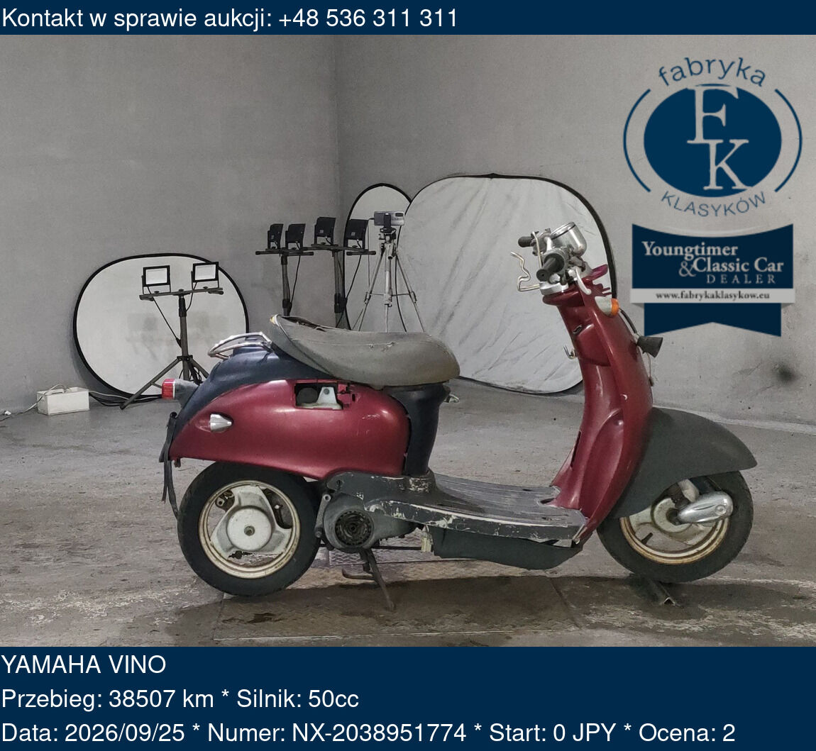 YAMAHA VINO  - zdjęcie 2