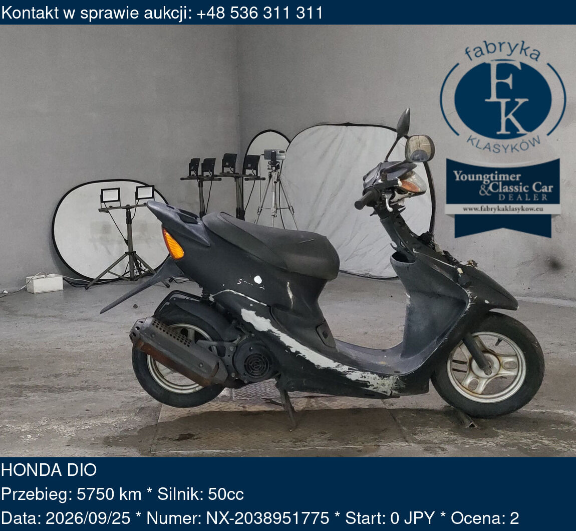 HONDA DIO - zdjęcie 2