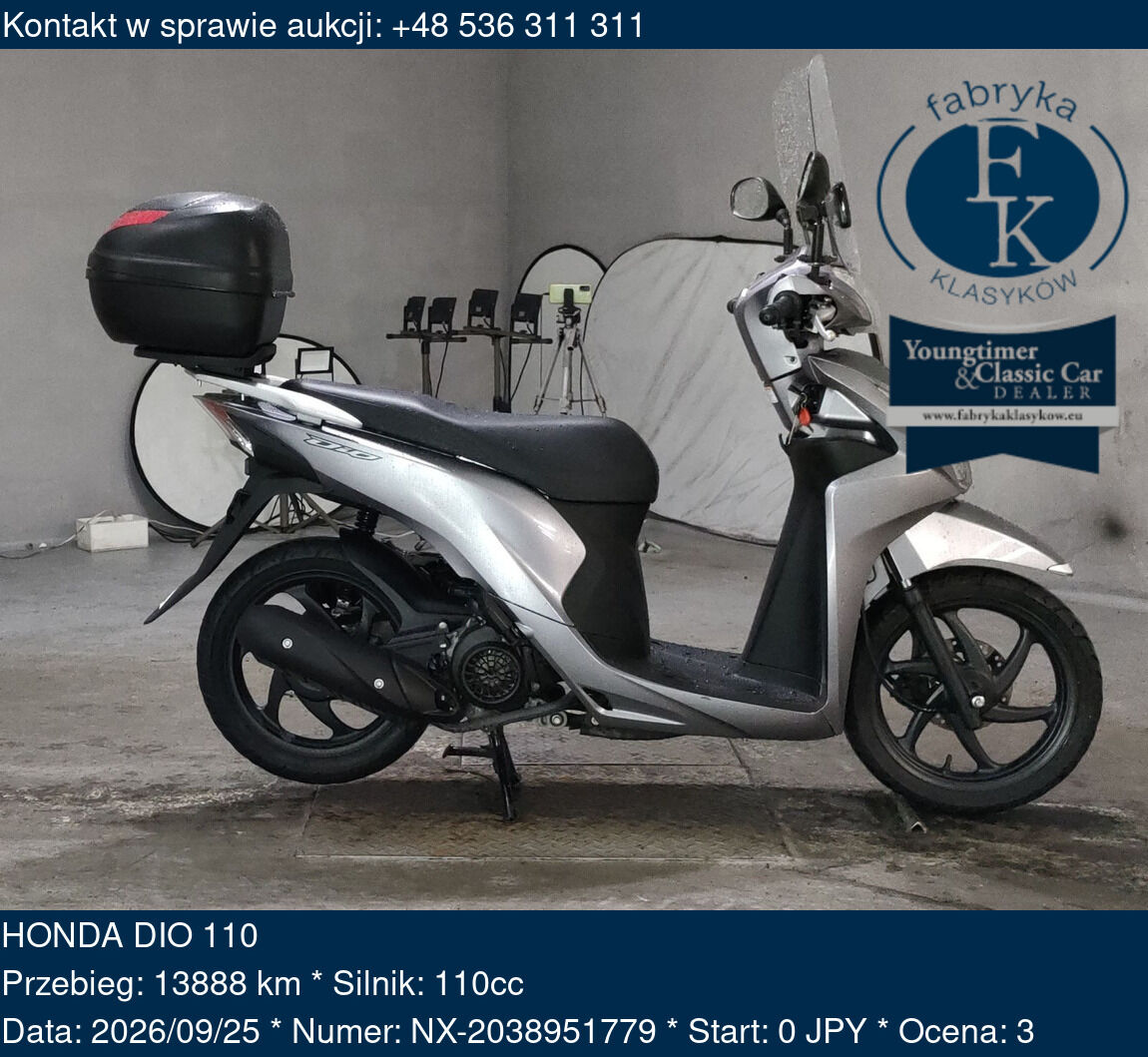 HONDA DIO 110  - zdjęcie 2