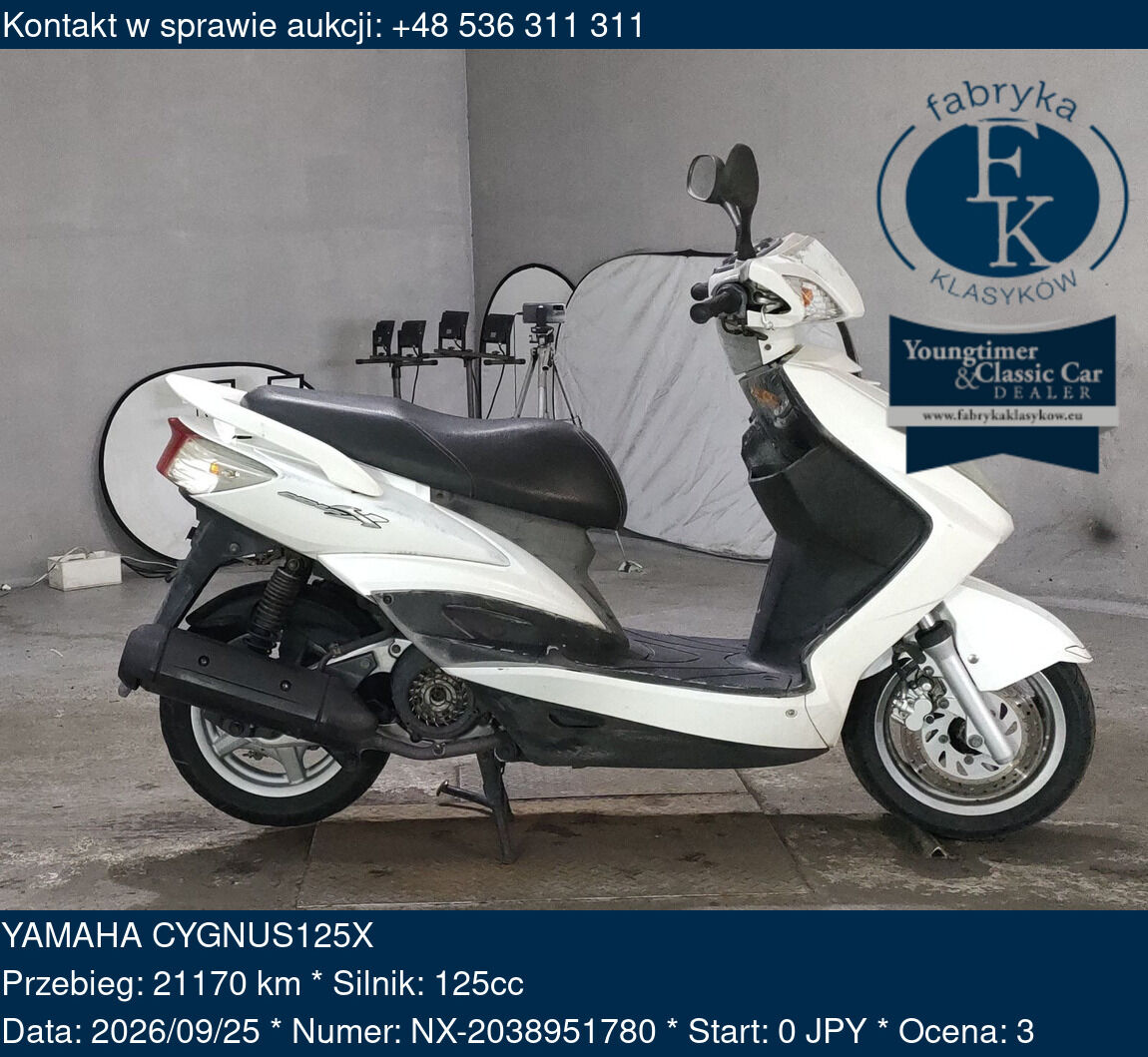 YAMAHA CYGNUS125X - zdjęcie 2