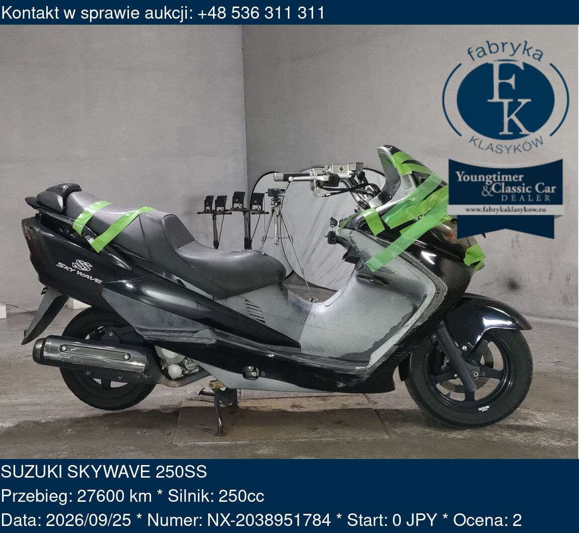 SUZUKI SKYWAVE 250SS  - zdjęcie 2