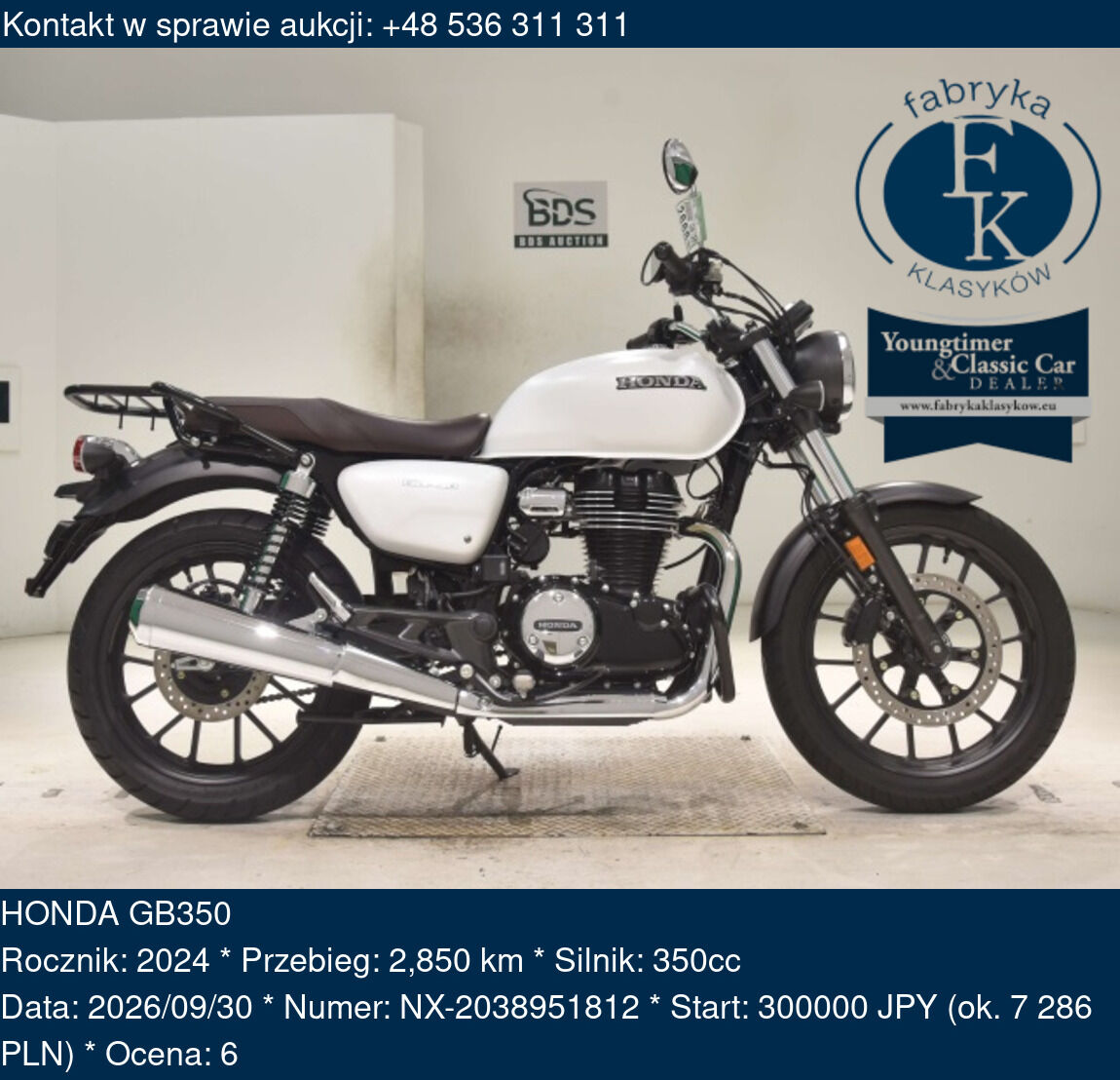 HONDA GB350 2024 - zdjęcie 2