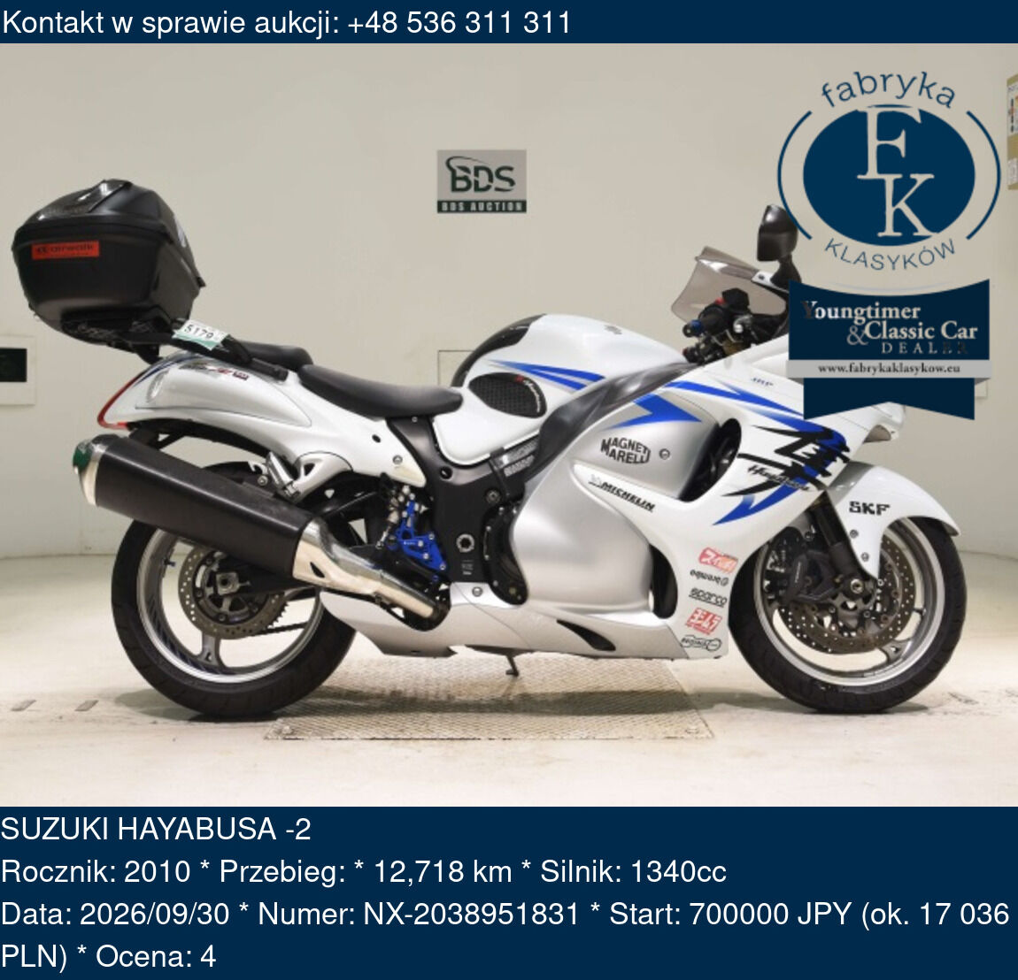 SUZUKI HAYABUSA -2 2010 - zdjęcie 2