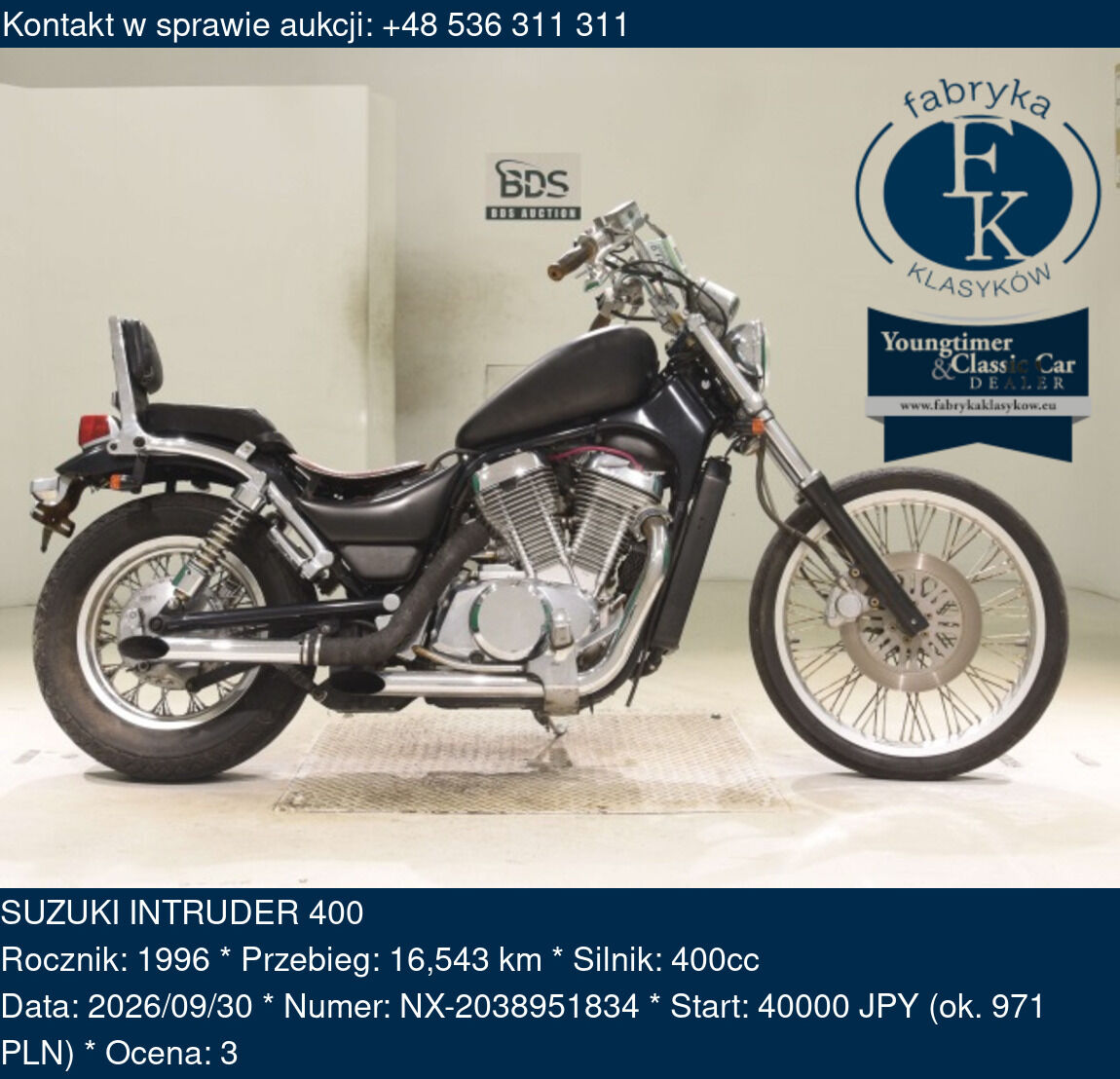 SUZUKI INTRUDER 400 1996 - zdjęcie 2
