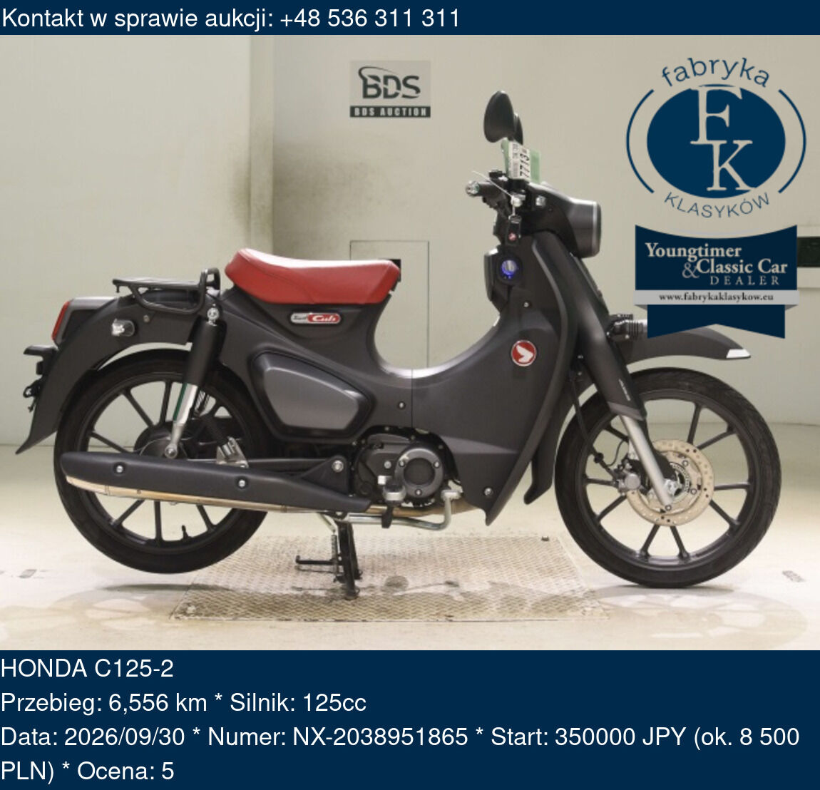 HONDA C125-2  - zdjęcie 2
