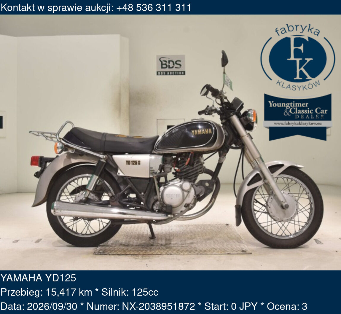 YAMAHA YD125  - zdjęcie 2