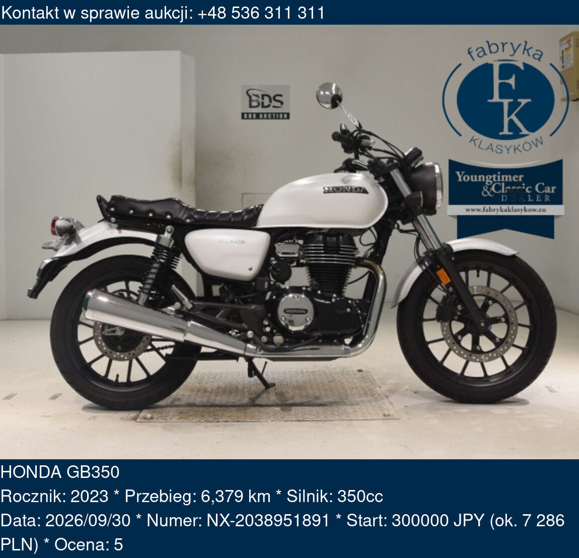 HONDA GB350 2023 - zdjęcie 2