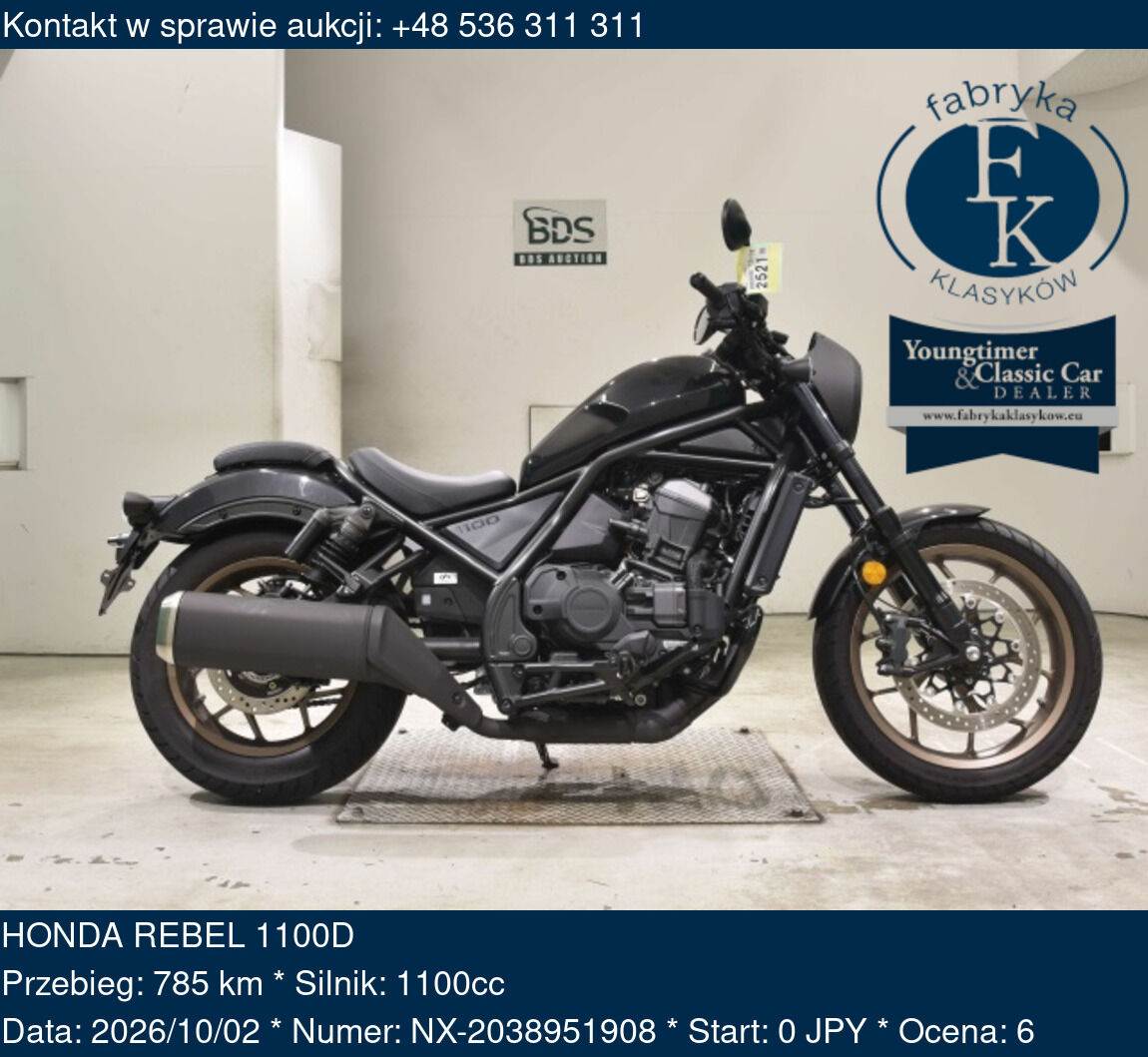 HONDA REBEL 1100D  - zdjęcie 2