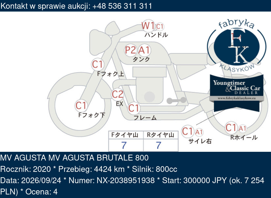 MV AGUSTA MV AGUSTA BRUTALE 800 2020 - zdjęcie 2