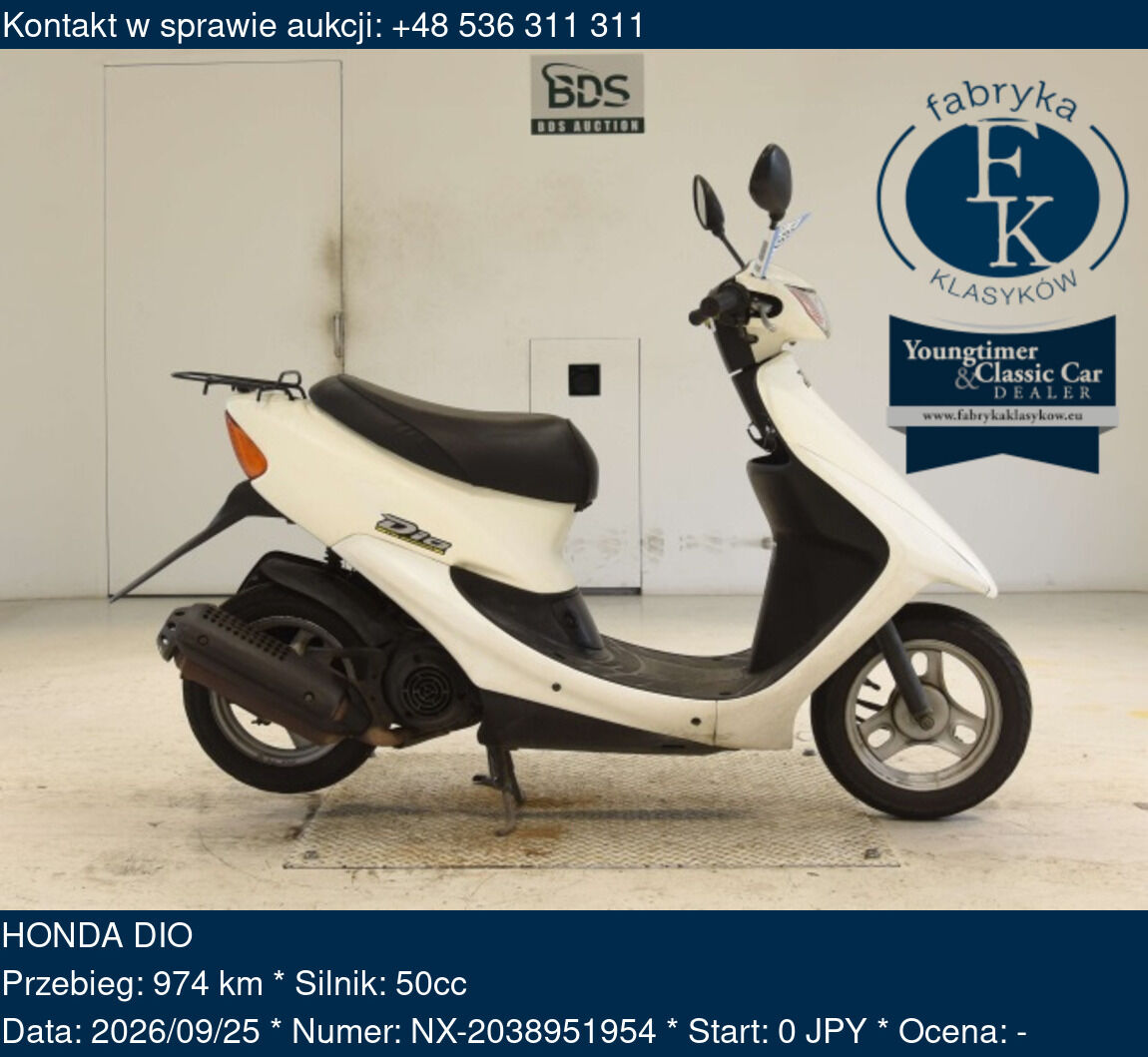 HONDA DIO  - zdjęcie 2
