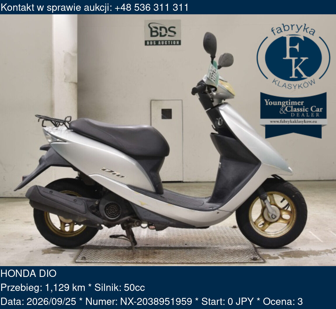 HONDA DIO - zdjęcie 2