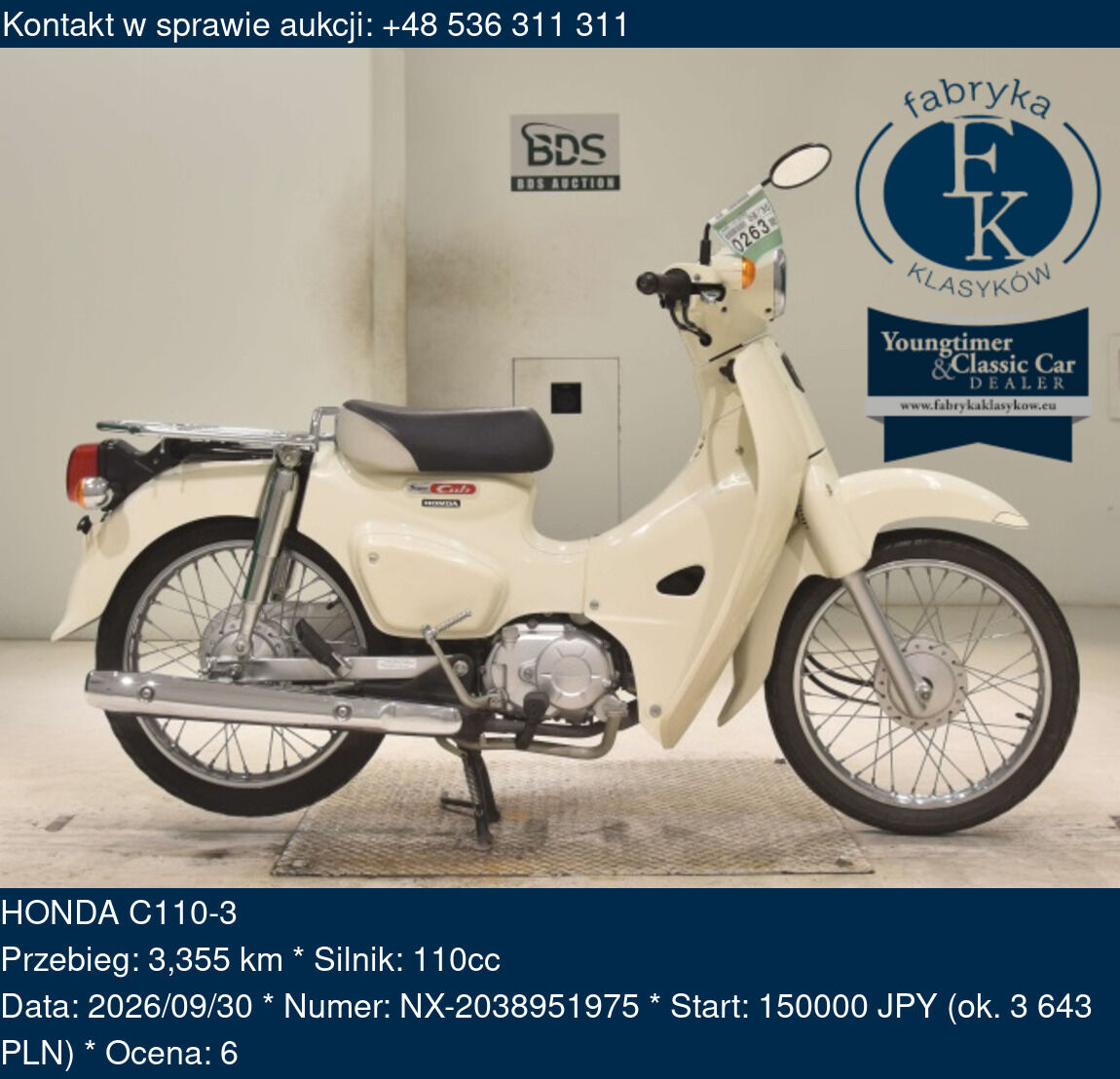 HONDA C110-3  - zdjęcie 2