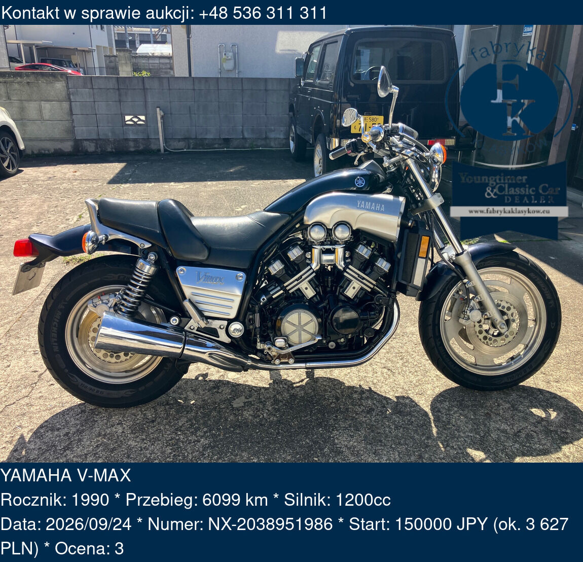YAMAHA V-MAX 1990 - zdjęcie 2