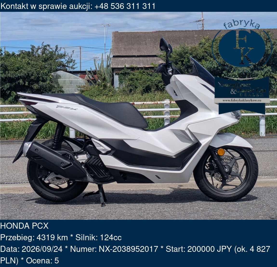 HONDA PCX  - zdjęcie 2